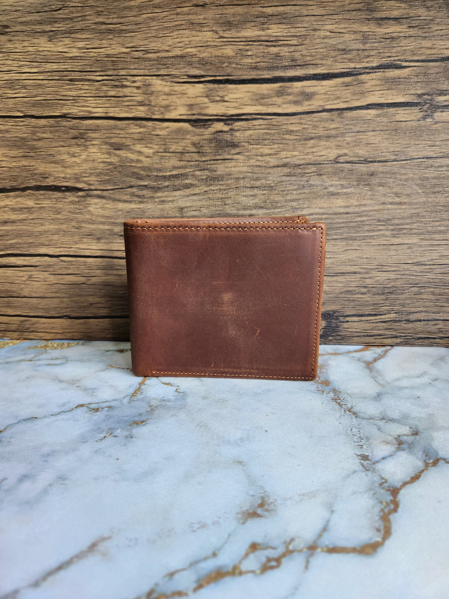 Handmade leather wallet