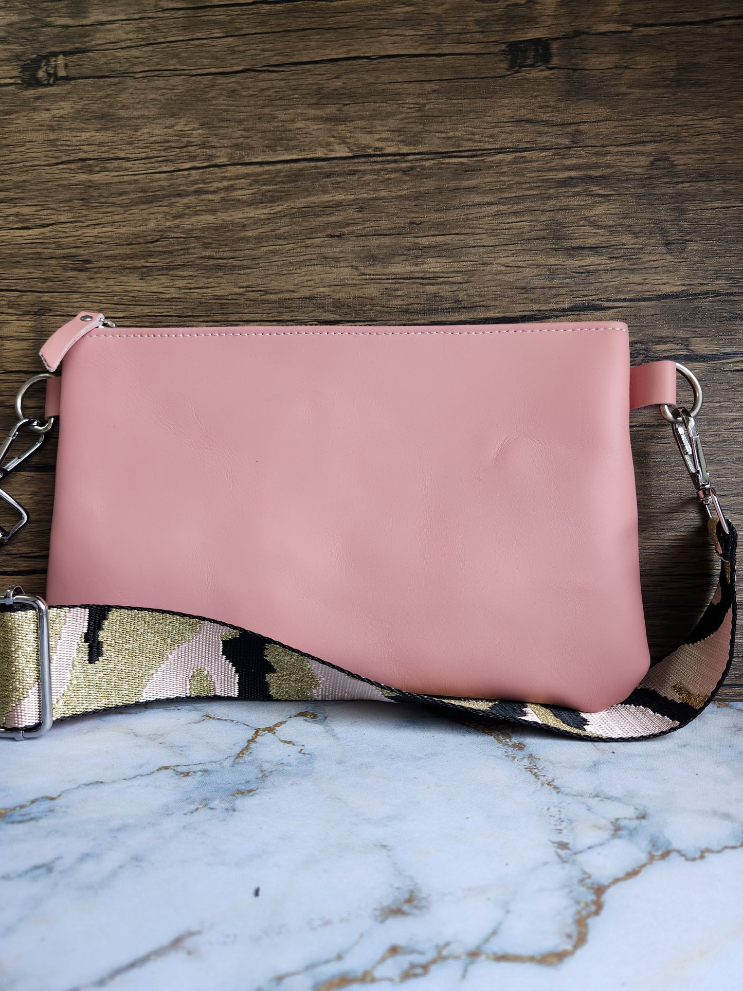 Handmade Leather Cross Body Bag