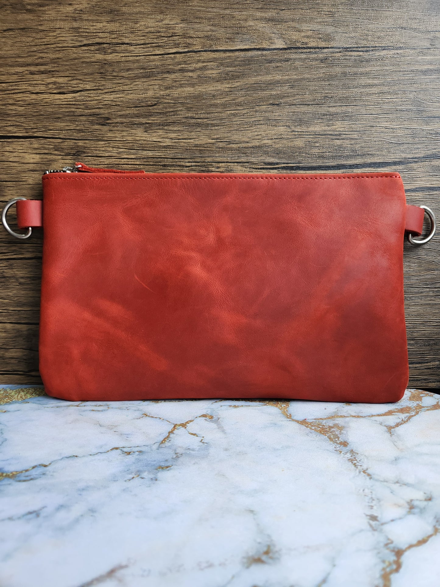 Handmade Leather Cross Body Bag