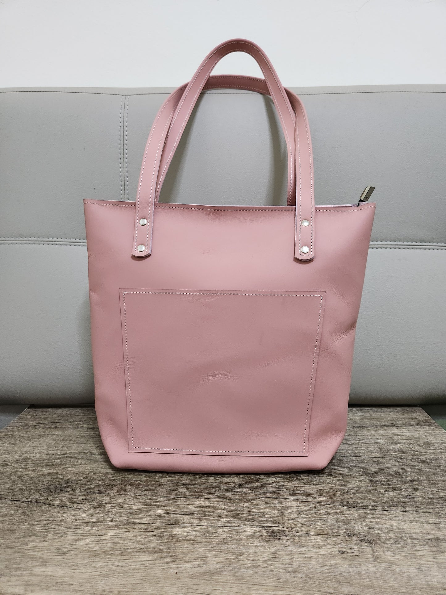 Handmade Leather Tote Bag