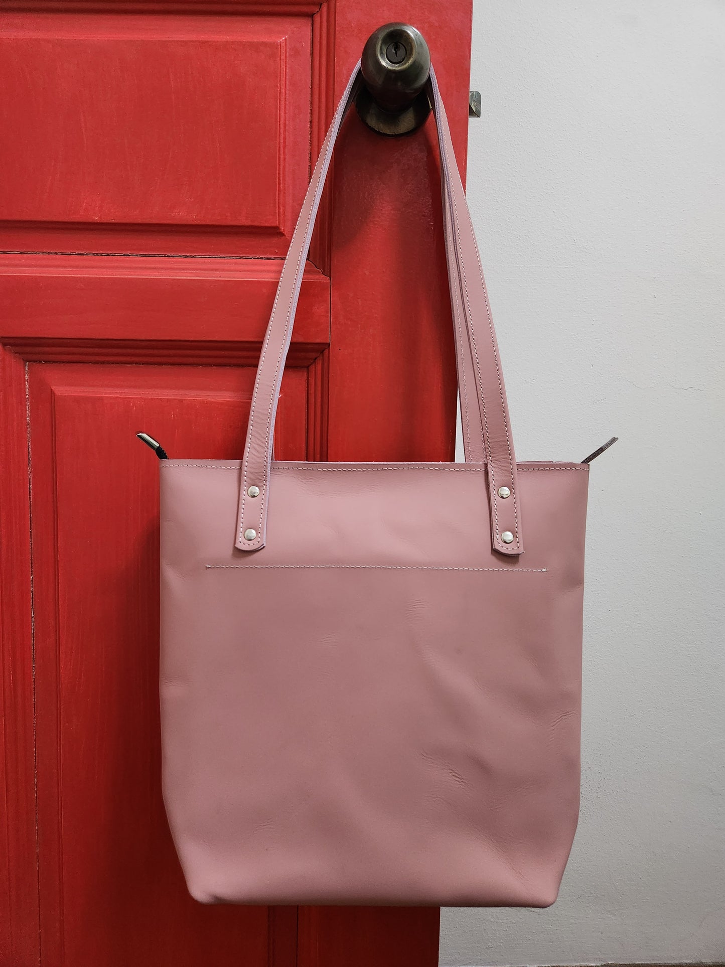 Handmade Leather Tote Bag